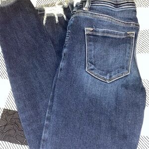 KanCan High Rise Blue Jeans with Classic Denim Wash